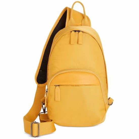  Men’s Sling Backpack, Mustard