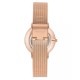  Women’s Rose Gold-Tone Stainless Steel Mesh Bracelet Watch 34mm