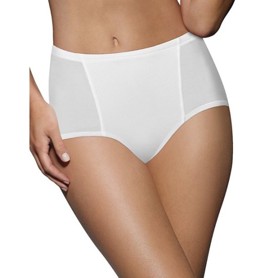  Women’s One Smooth U Simply Smooth Brief Panty, White, Large/7