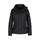  Millfire Hooded Quilted Coat Black 4