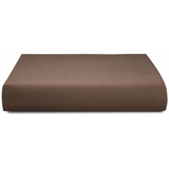  Home Studio Florence Stitch Cal King Fitted Sheet, Mink, King