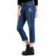  Juniors’ High-Rise Straight Fit Cropped Jeans, Blue, 3