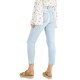  Juniors’ Ripped Mom Jeans, Blue, 9
