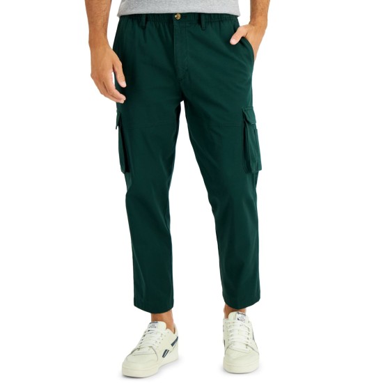  Men’s Cargo Pants, Green, XL