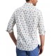  Men’s Rolo Paisley-Print Shirt, White/S