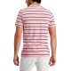  Men’s Triple Stripe T-Shirt, Pink Sky, XX-Large