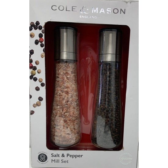 Cole & Mason Birmingham Salt & Pepper Mill Gift Set