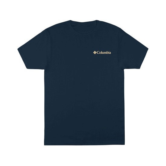 Columbia Men’s Frumble Short Sleeve T-Shirt, Navy, Small