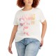  Trendy Plus Size Minnie Mouse-Graphic T-Shirt, Ivory/2X