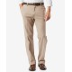  Men’s Easy Classic Fit Khaki Stretch Pants (Regular and Big & Tall), Taupe, 40W x 30L