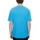  Mens Invasion Cotton Graphic T-Shirt, Blue, X-Large