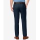  Men’s Cool 18 PRO Straight Fit Flat Front Casual Pants, Navy, 38W x 32L