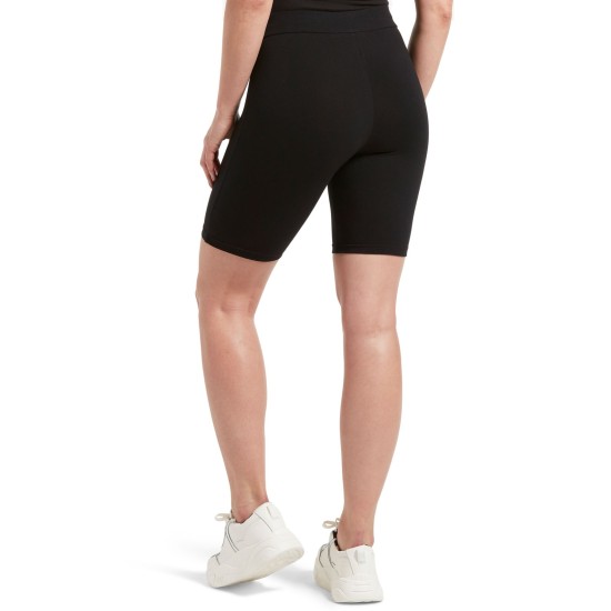  Essentials Women’s High Rise Bike Shorts, Black, 3X-Large