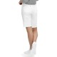  Women’s Ultra-Soft Denim High Rise Bermuda Shorts, White, Small