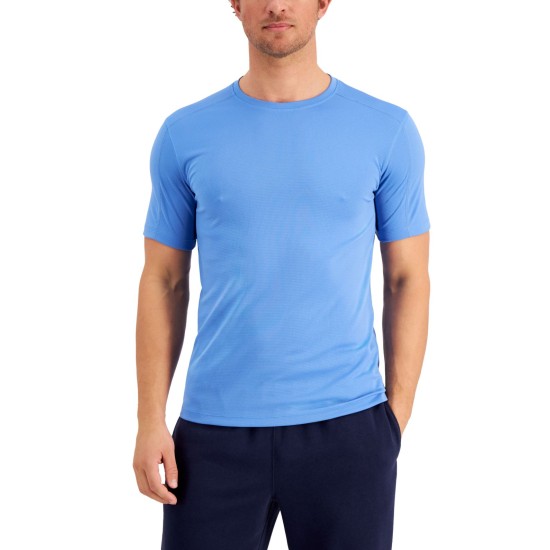  Men’s Birdseye Training T-Shirt, Blue, XL