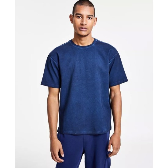  Men’s Garment Dyed T-Shirt, Navy, Large