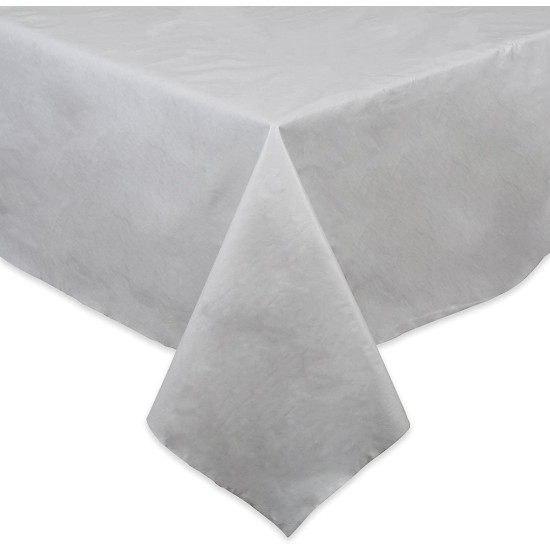 J&M Home Fashions Heavy Duty Table Pad, 52×90, 1-Piece, (White)