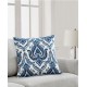  Masie Decorative Pillow, Blue, 20×20