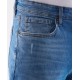  Mens Straight-Fit Stretch Jeans, Blue, 33×30