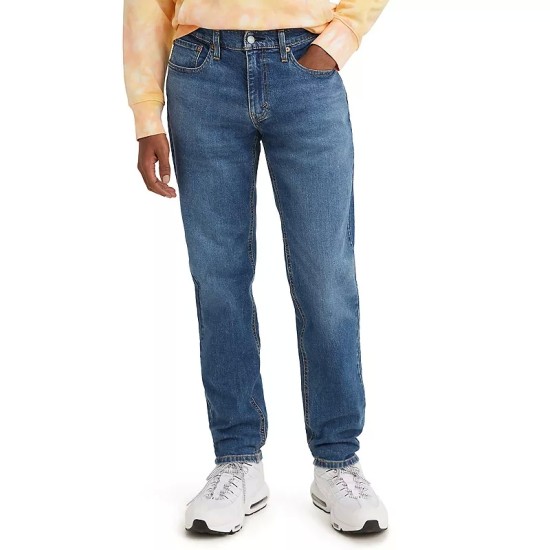 Levi’s Men’s 531 Athletic Slim Fit Eco Performance Jeans, Dark Indigo, 36Wx32L