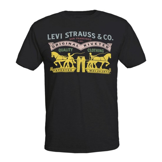 Levi’s Men’s Stones T-Shirt, Navy, Small
