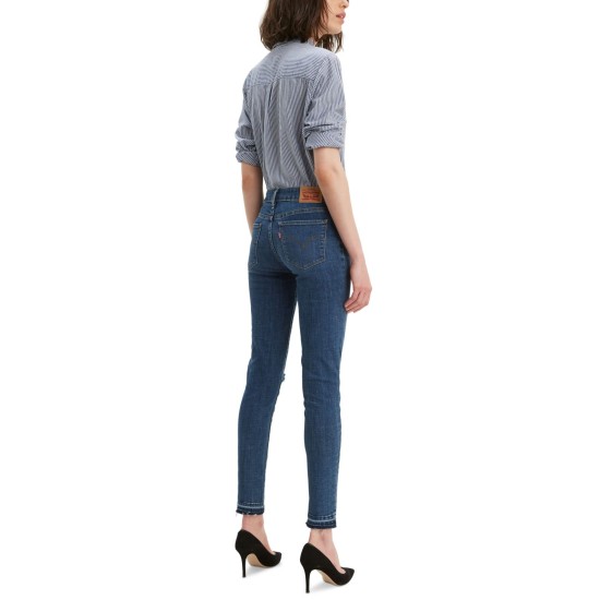 Levis Womens 711 Skinny Jeans, Blue, 26