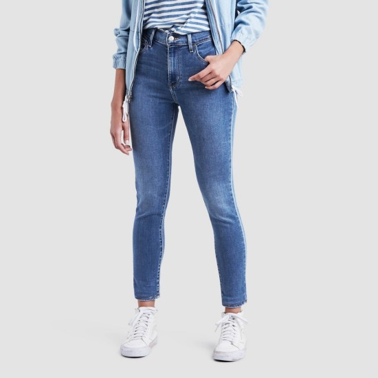 Levi’s Women’s 720 High-Rise Super-Skinny Jeans, Blue Bird, 25 (US 0) R