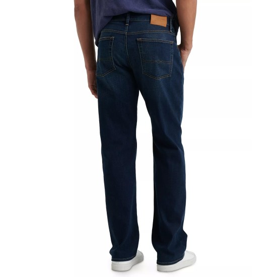  Men’s 181 Relaxed Straight Fit Coolmax Stretch Jeans, Navy, 36W X 30L