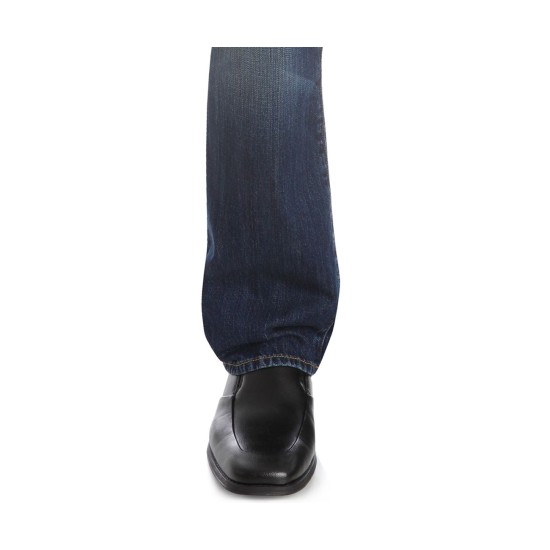  Mens 181 Relaxed Straight Fit Stretch Jeans, Blue, 40X32
