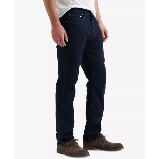  Men’s 410 Athletic Fit Straight Leg Coolmax Jeans, Navy, 34W X 32L