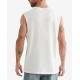  Mens Muscle Tee, X-Large, White