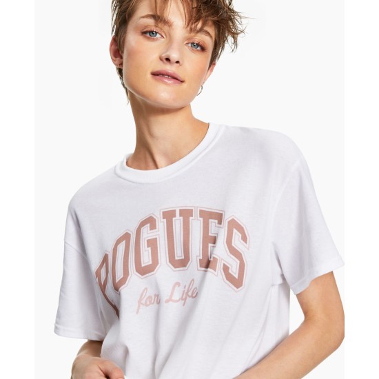  Juniors’ Cotton Graphic T-Shirt
