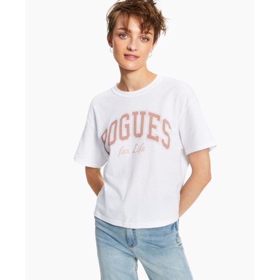  Juniors’ Cotton Graphic T-Shirt