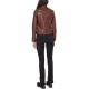 Maralyn Me Juniors Faux-leather Jacket Brown, XSmall