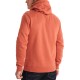  Mens Coastal Hoodie Sweatshirt, Orange, Medium