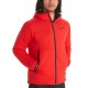  Men’s Novus 2.0 Hooded Active Puffer Jacket, Red, X-Large