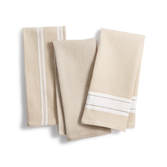  3-Pc. Waffle Weave Kitchen Towels