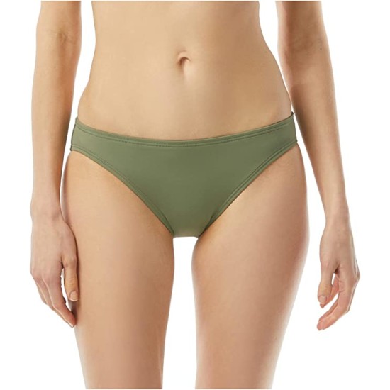 MICHAEL  Hipster Bikini Bottoms, Green, Large