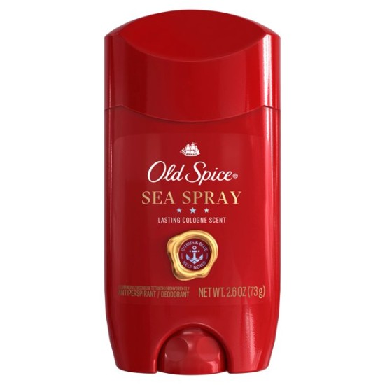  Men s Antiperspirant & Deodorant Sea Spray Lasting Cologne Scent, 2.6o Oz