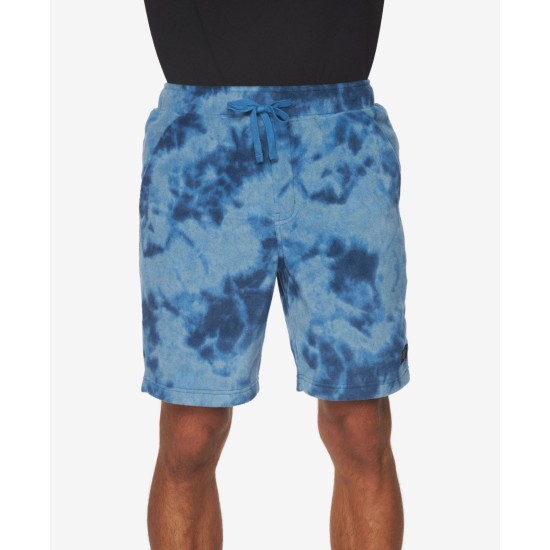 O’neill Mens Glacier Print Shorts, Blue, X-Large