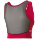  Women’s Train Eversculpt Fitted Cropped Tank Top, Red, Medium
