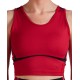  Women’s Train Eversculpt Fitted Cropped Tank Top, Red, Medium