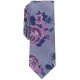  Men’s Crest Floral Tie, Purple