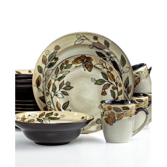  Siena 16-Pc. Dinnerware Set, Service for 4, MISSING PIECES