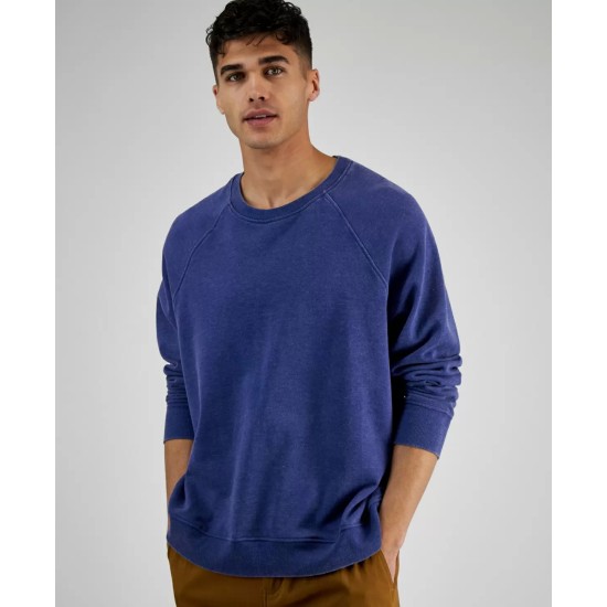  Men’s Raglan Sweatshirt, Blue