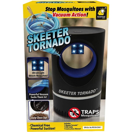  ,6034411, Skeeter Tornado Mosquito Vacuum
