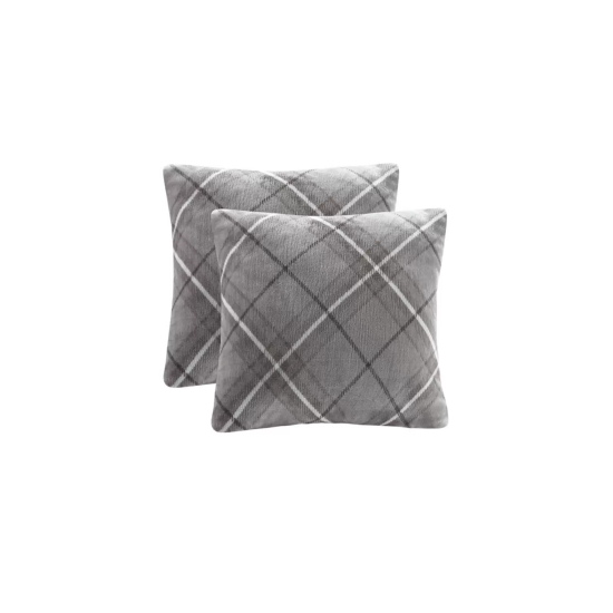 Holiday 2 Pack Decorative Pillows, 18′ x 18″,