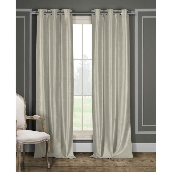  Daenerys Window Curtain, 38 X 84, Taupe