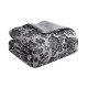  Marilyn 8-Pc. Full/Queen Comforter and Coverlet Set, Charcoal, Full/Queen