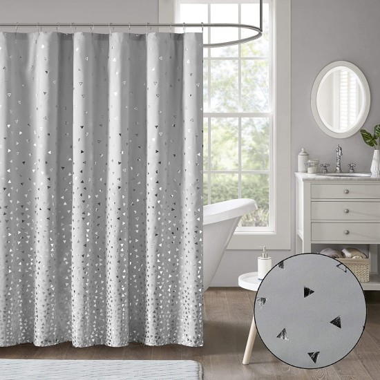  Zoey 72″ x 72″ Printed Shower Curtain